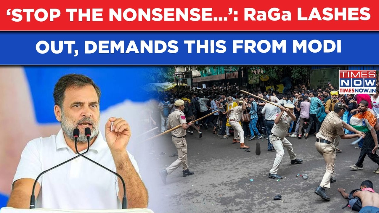 Watch: As CJP Protest Rages In Delhi, Rahul Gandhi Breathes Fire, Asks PM To...| 'STOP THE NONSENSE'
