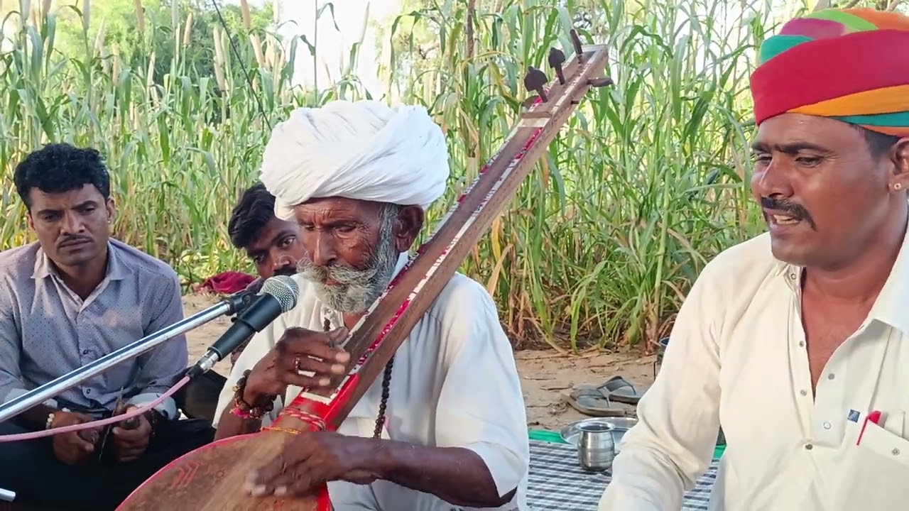 85 साल की उम्र में मधुर आवाज~गंगा मैया का भजन~लेवन ने निज नाम तीरण ने गंगा है माई~गायक पोकरदास पंडित