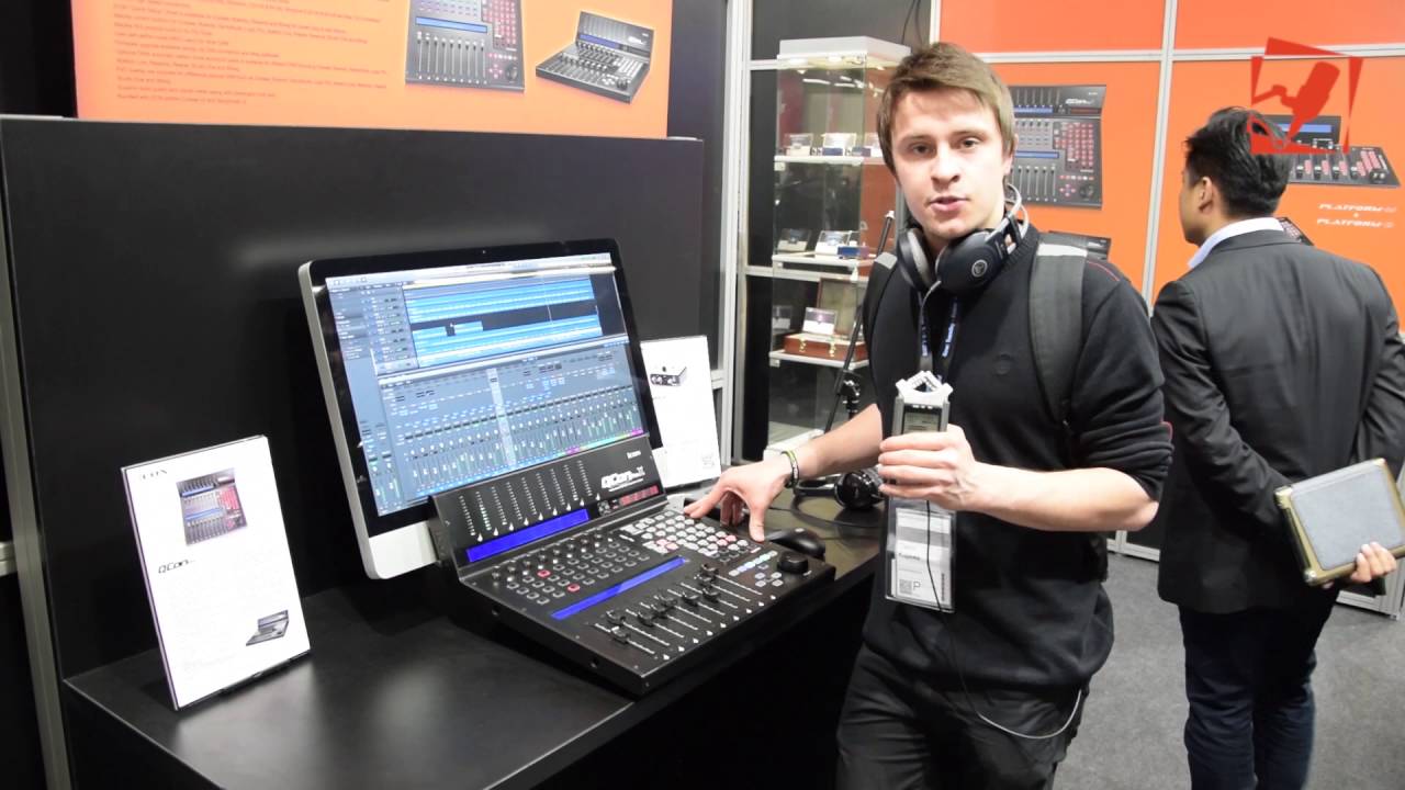 [MUSIKMESSE 2016] Icon QCon Pro X - Kontroler do obsługi DAW ze zmotoryzowanymi faderami