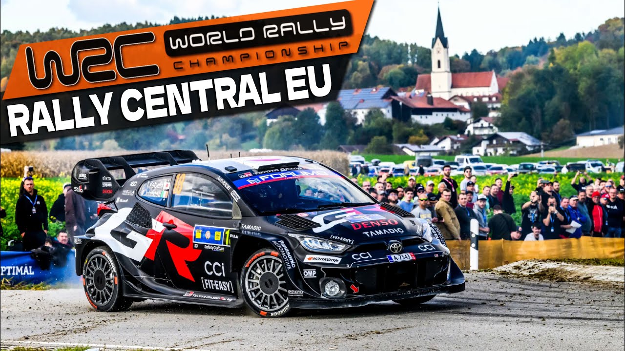 WRC Central Europe 2025 | Flat-Out Tarmac Rally Action & Perfect Sound