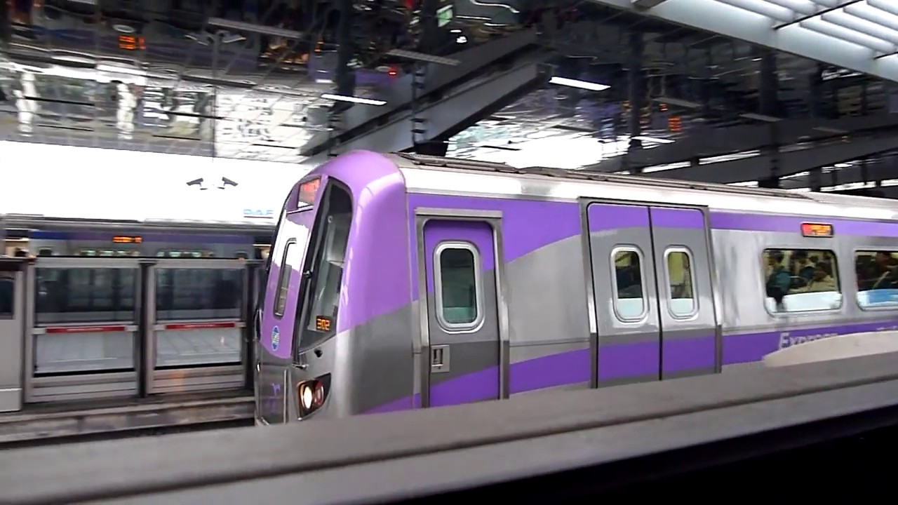 桃園機場捷運 長庚醫院站列車待避