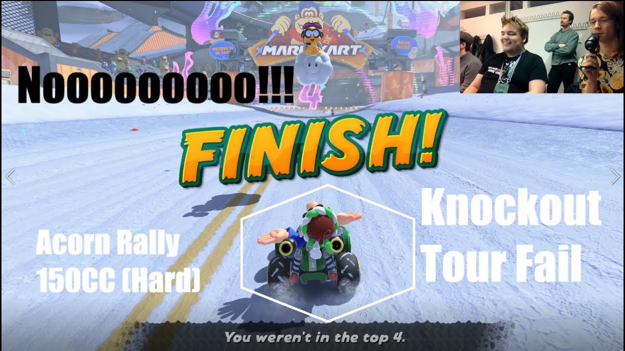 A perfect run at the Acorn Rally got RUINED! Psl631 plays Mario Kart World: Knockout Tour 150cc
