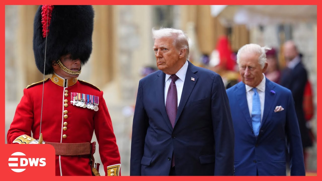 JUST IN: Trump & Melania Arrive at Windsor Castle | King Charles Leads Royal Welcome | AC15