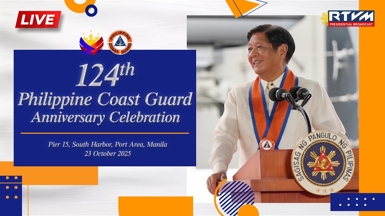 124th Philippine Coast Guard (PCG) Anniversary Celebration 10/23/2025