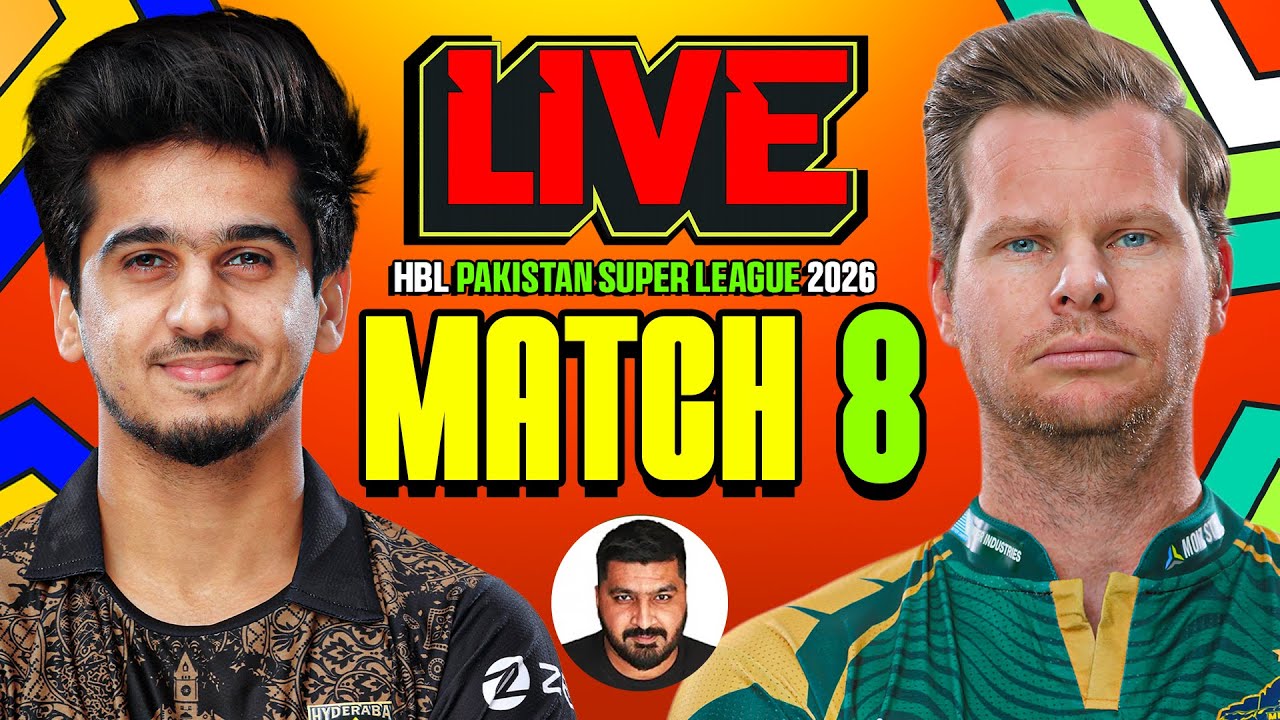 PSL Live Match Today: Multan Sultans vs Hyderabad Kingsmen | PSL Live 2026 | Watch Party | Match 8 |