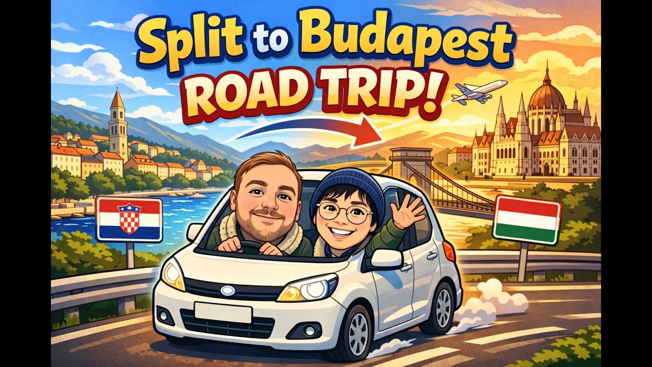 Exploring Split Croatia & Our First Night in Budapest | European Road Trip