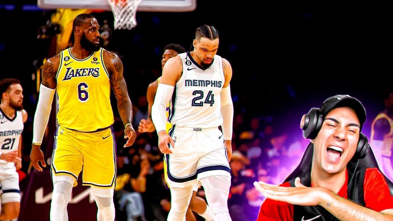 ¡LO TIENE DE HIJO!🔥BUZZER-BEATER de LEBRON para la PRORROGA - LAKERS vs GRIZZLIES