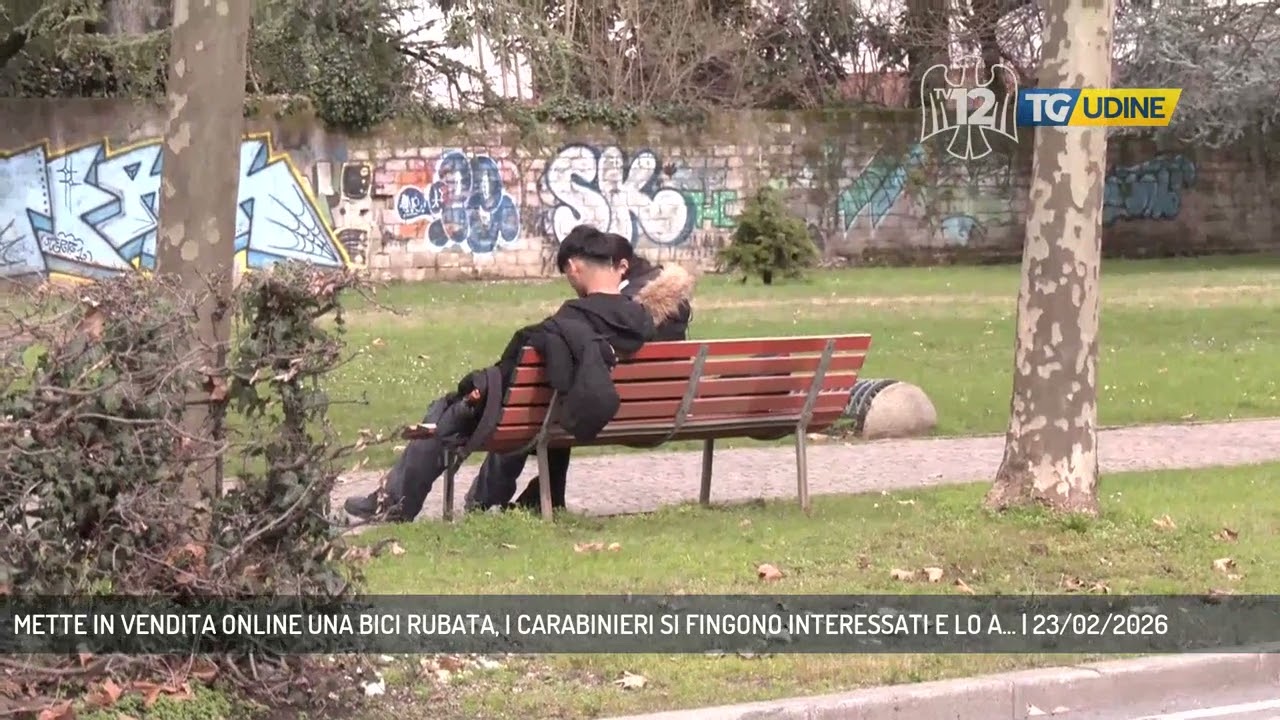 METTE IN VENDITA ONLINE UNA BICI RUBATA, I CARABINIERI SI FINGONO INTERESSATI E LO A... | 23/02/2026