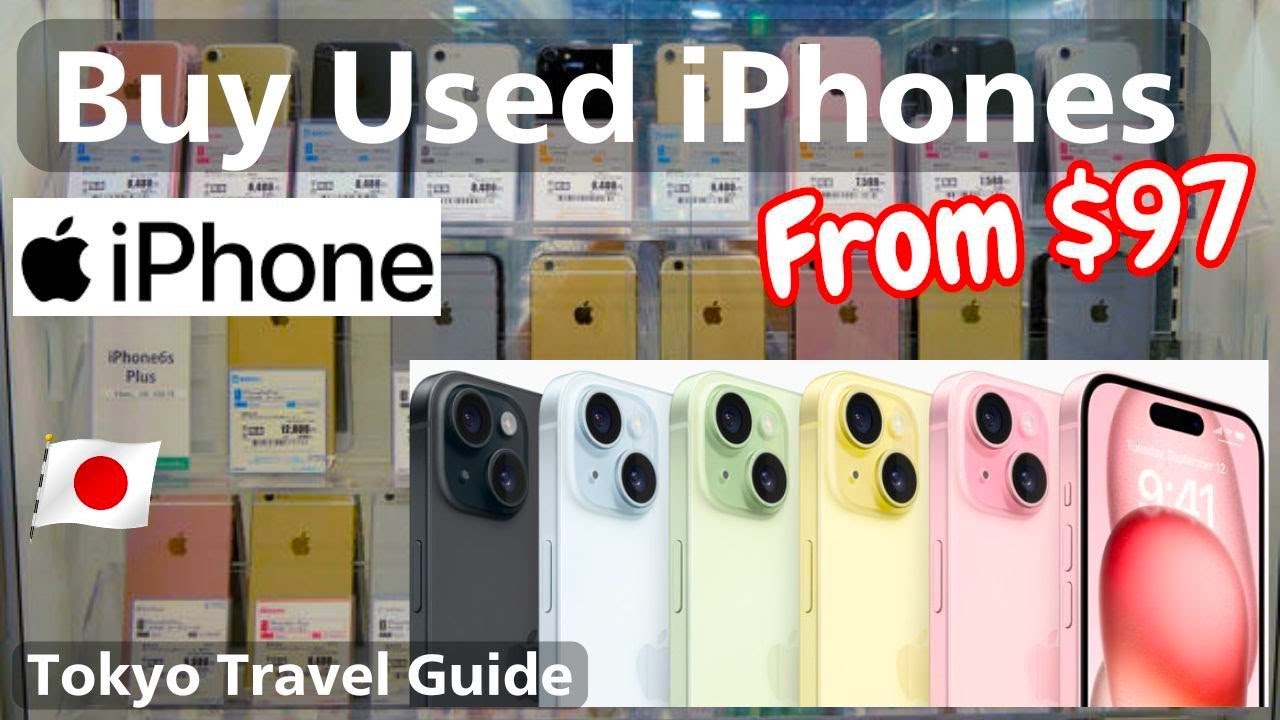 Secondhand iPhone Shopping Guide, Japan Travel Vlog