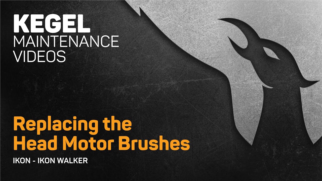 Replacing Head Motor Brushes (IKON / IKON Walker)