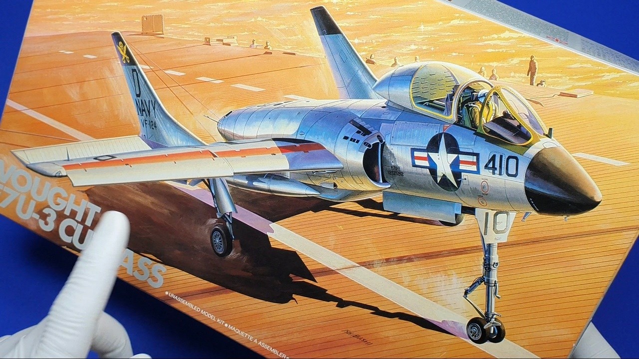 Full Video Build Vought F7U-3 Cutlass Fujimi 1:72