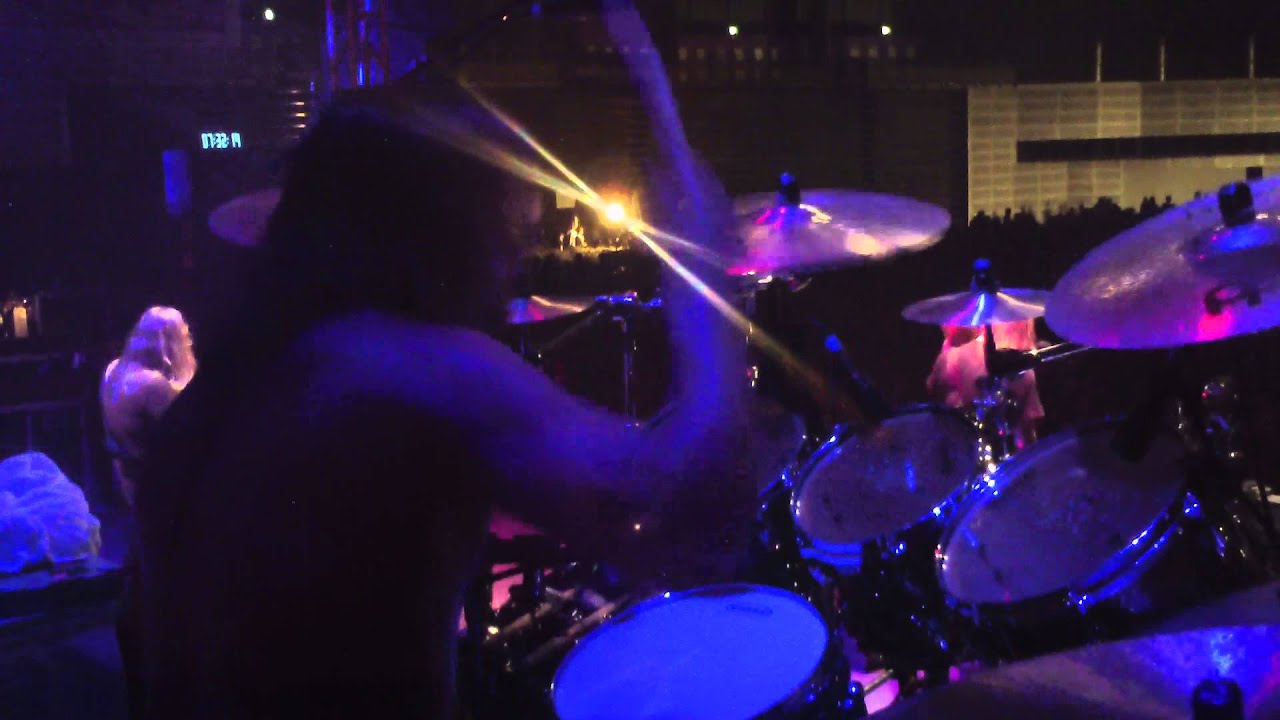 Pearl Artist Jaska Raatikainen - Everytime I Die Drum Cam @ Loud Park, Tokyo 27.10.2012