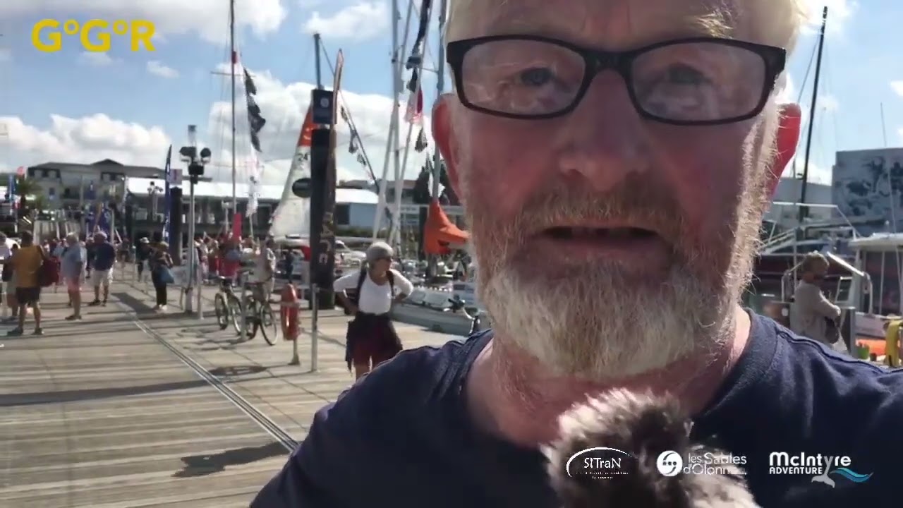 #ggr2022  Solo Sailor Small Boat Tour - Pat Lawless (66) / Ireland / Saga 36  'Green Rebel'