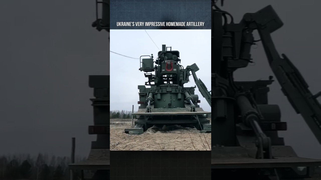 Ukraine's Very Impressive Homemade Artillery