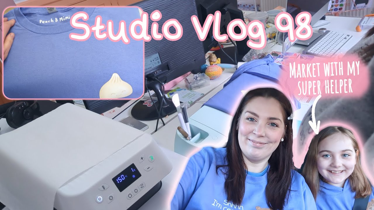 Small Business Diaries - Planning for markets and making new products - Studio Vlog 98