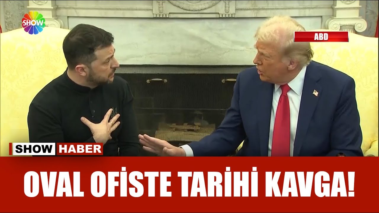 Trump, Zelenski'yi Beyaz Saray'dan kovdu!