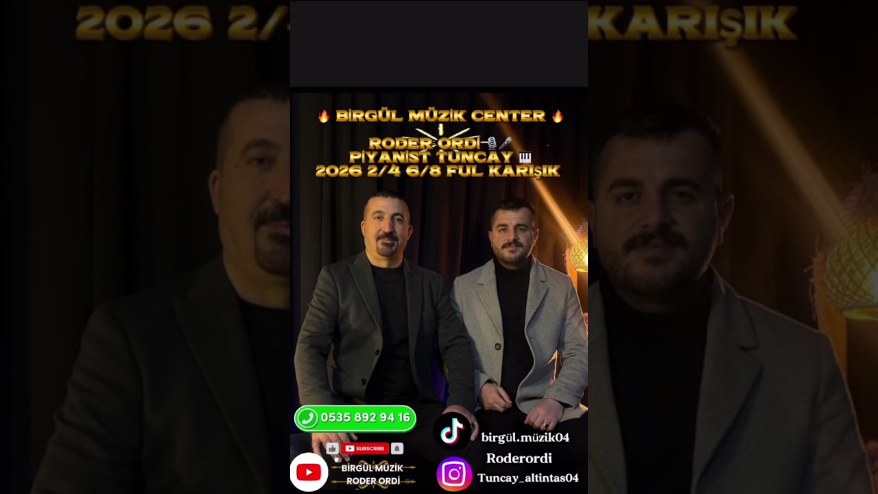 RODER ORDİ 2026 yeni 2/4 6/8 karışık halay
