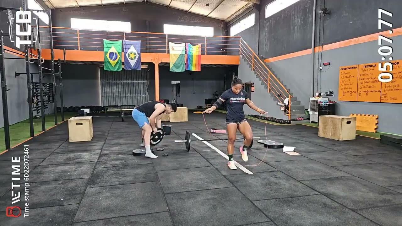 Prova 26.2 Qualifier tcb 4all. Marcinha Silva.  Master 40+ CTGARAGEM65 