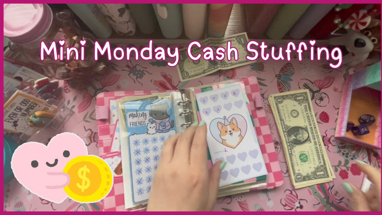 Mini Monday 💰 #cashstuffing 