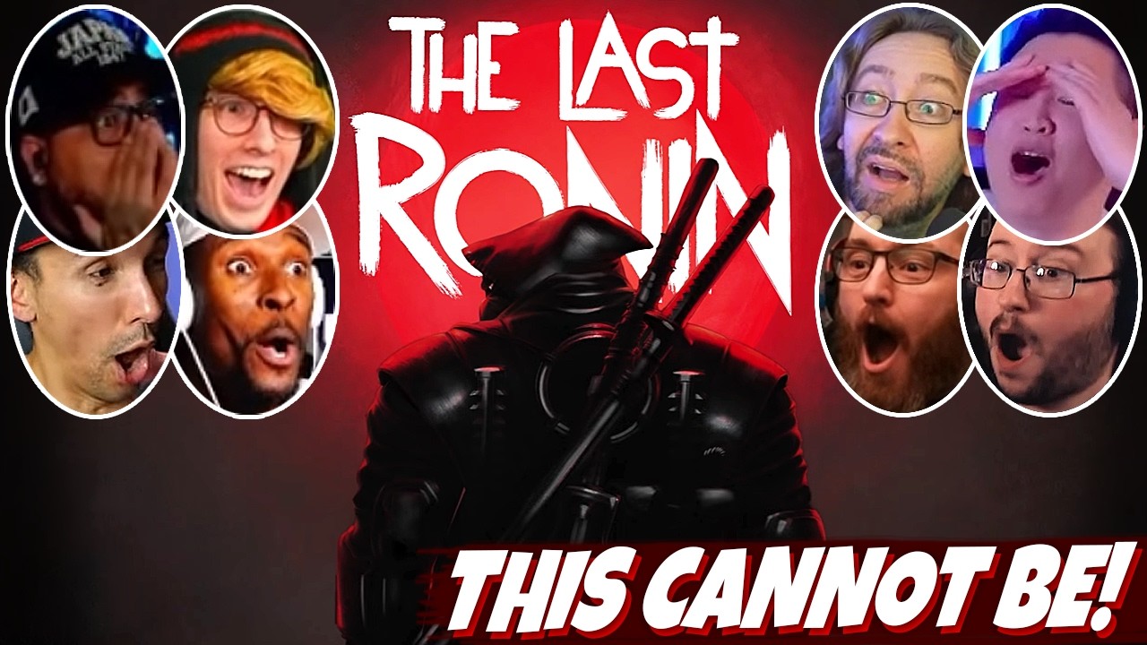 Streamers React To TMNT: The Last Ronin Trailer | THE TURTLE AVENGER!