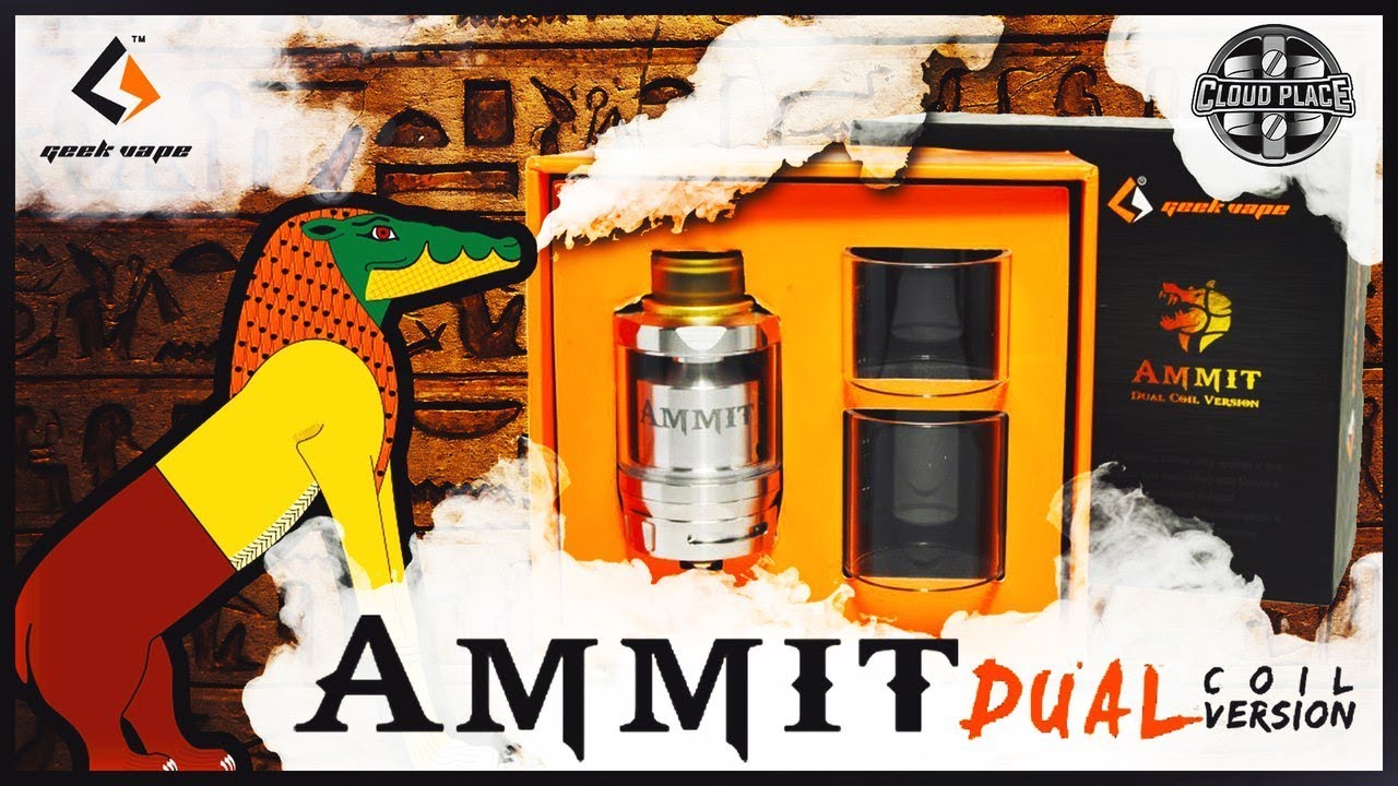 AMMIT DUAL COIL RTA | by GEEKVAPE | Пожиратель пара!