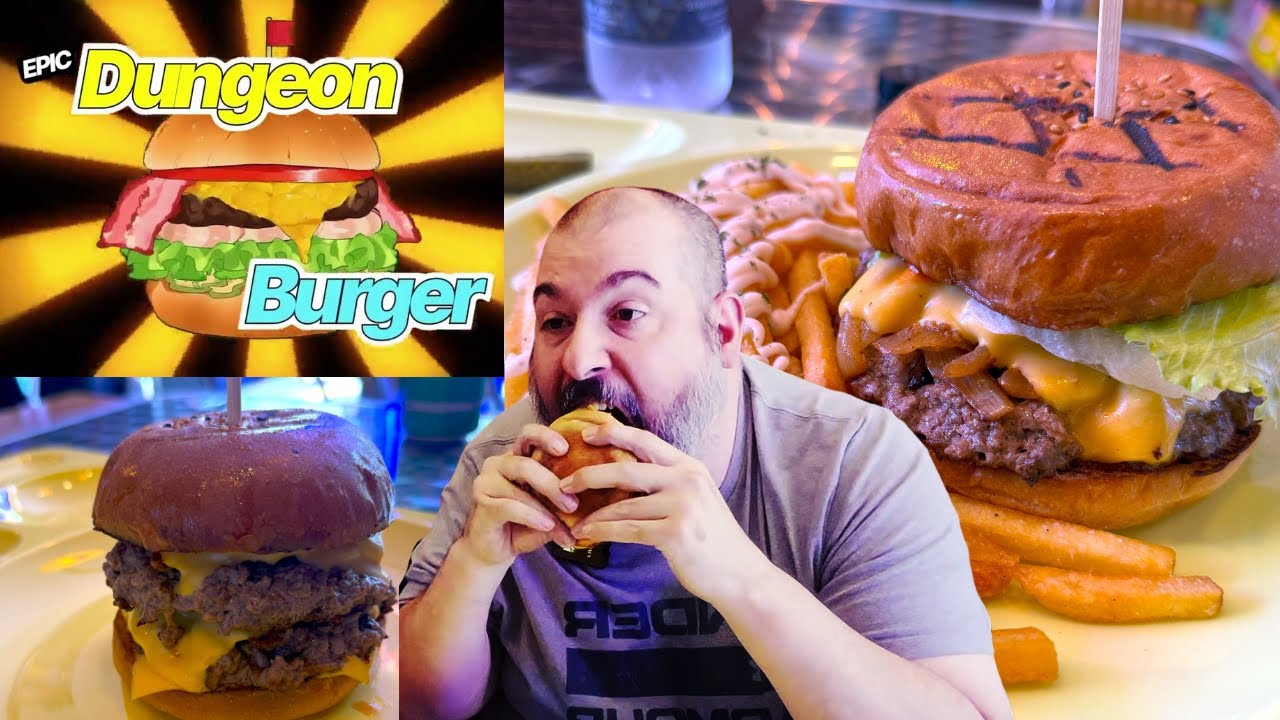 Epic Dungeon Burger Asan – The Most Epic Burger in Korea?