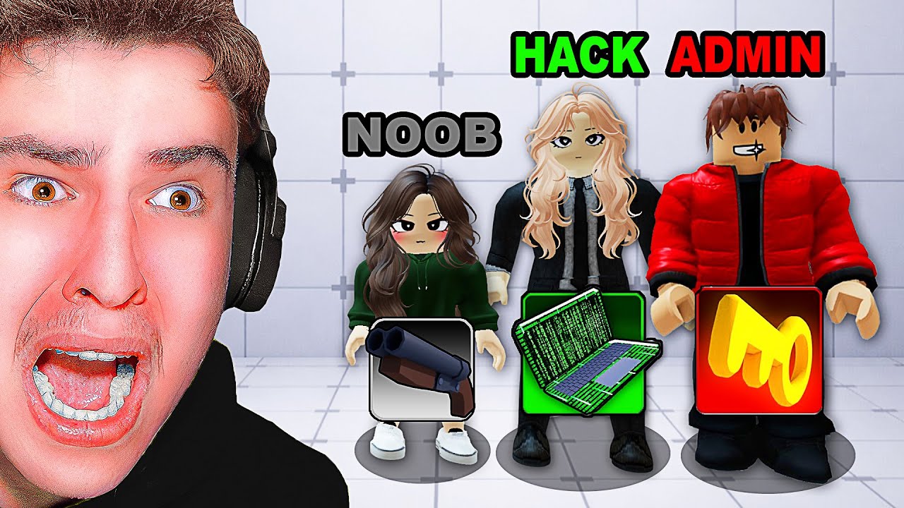 NOOB vs. HACKER vs. ADMIN În Roblox Rivals.. !
