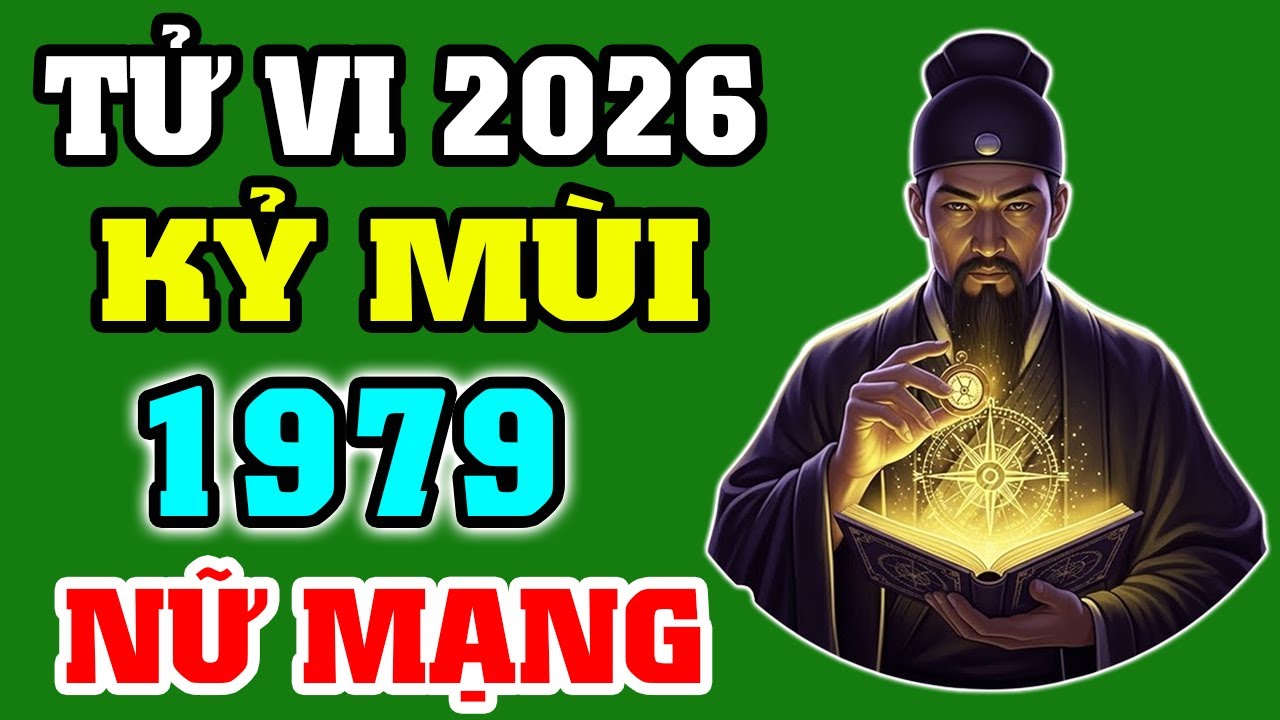 Tử Vi 2026 Tuổi Kỷ Mùi 1979 Nữ Mạng | Vận Trình – Tài Lộc – Gia Đạo