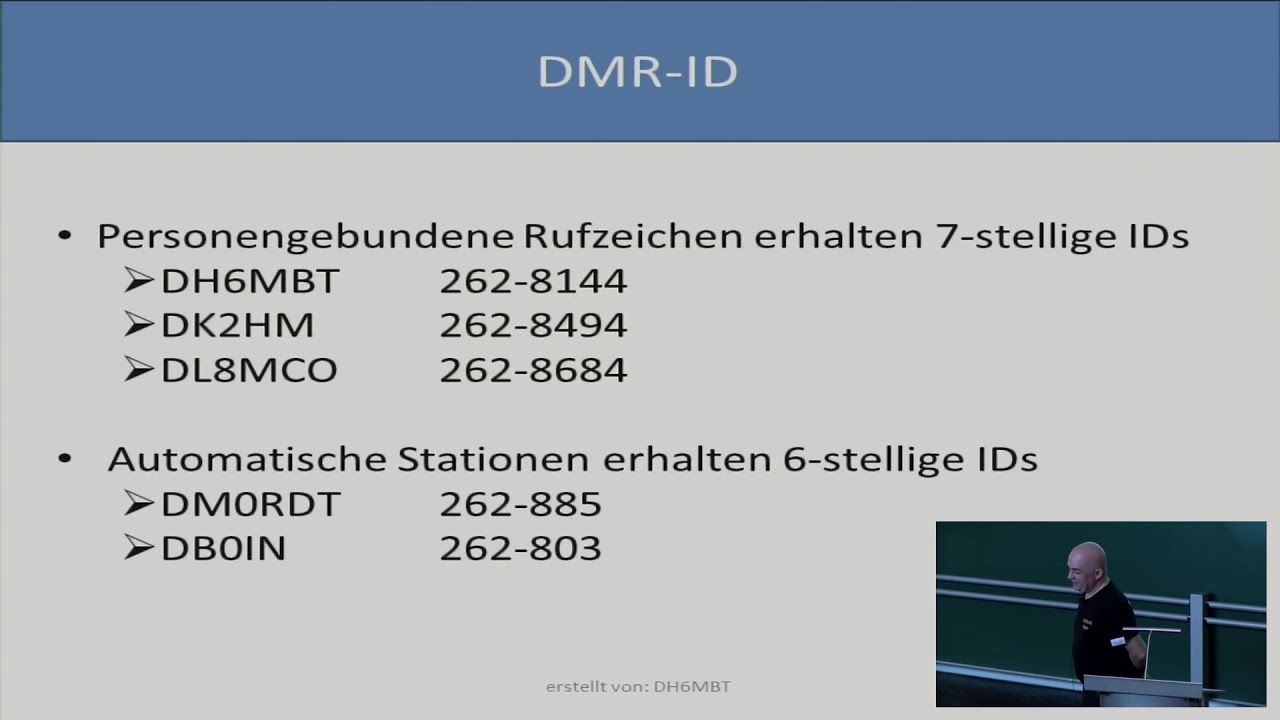 Münchner Amateurfunktagung 2018 - Einstieg in DMR