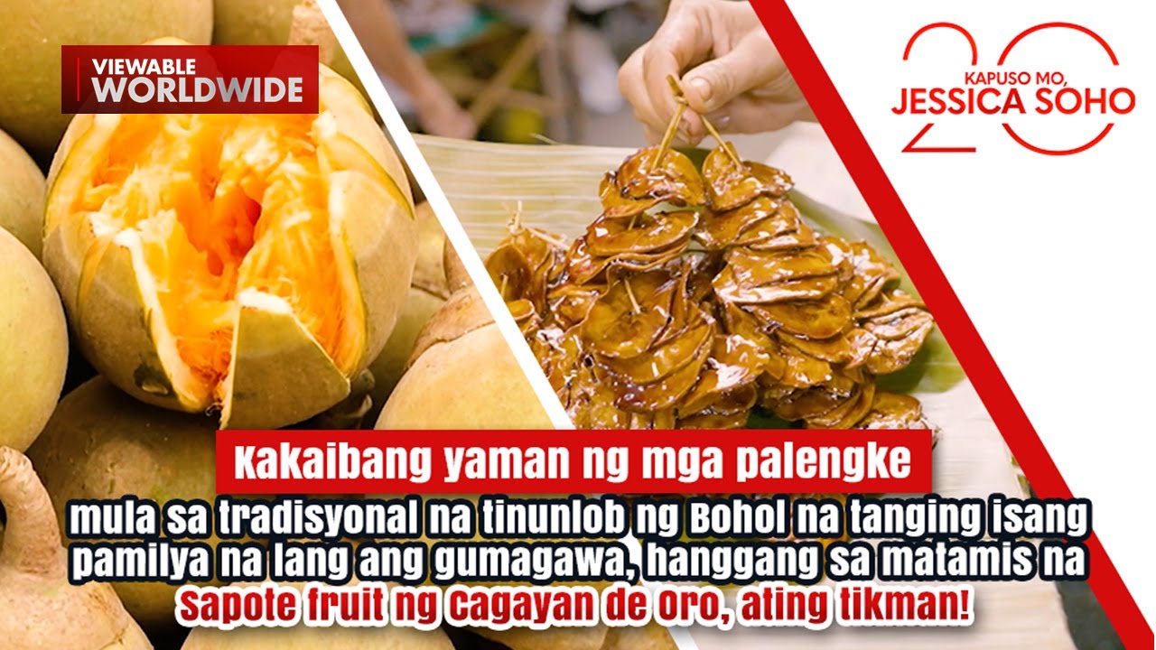Mga kakaiba at natatanging mga produktong laman ng palengke, ating tikman! | Kapuso Mo, Jessica Soho