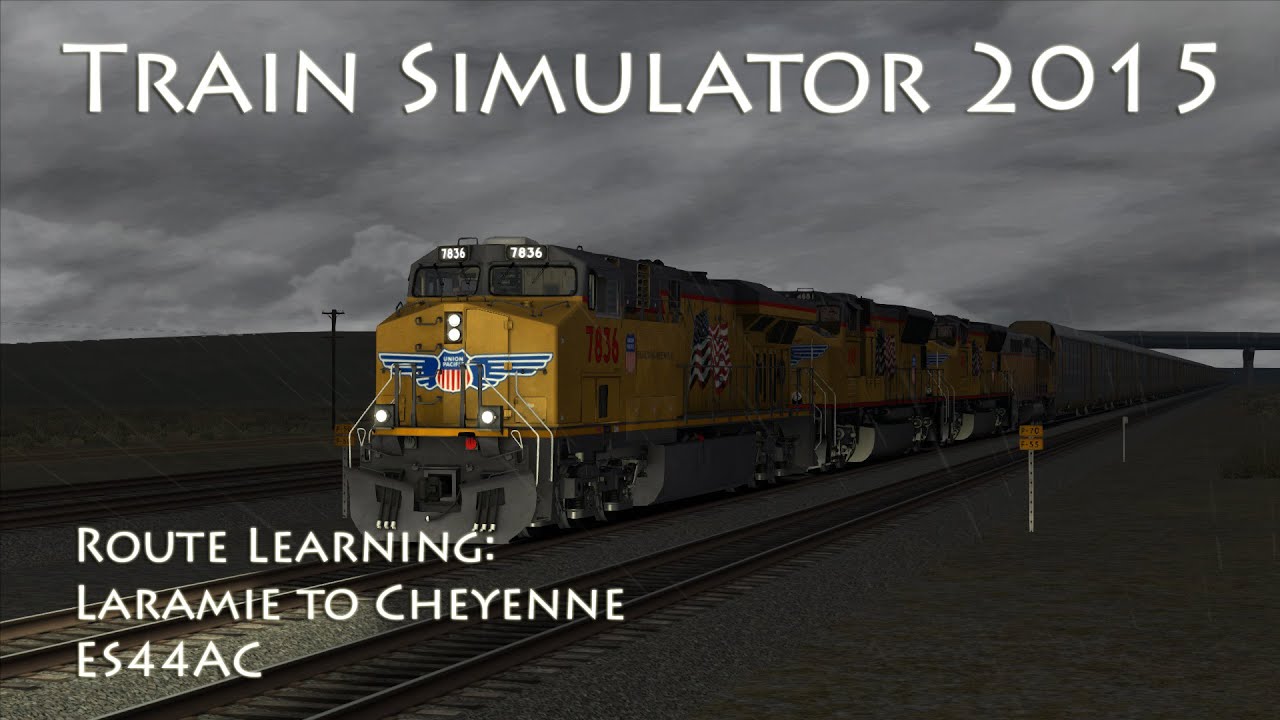 Train Simulator 2015 - Route Learning USA: Sherman Hill Laramie to Cheyenne (ES44AC)