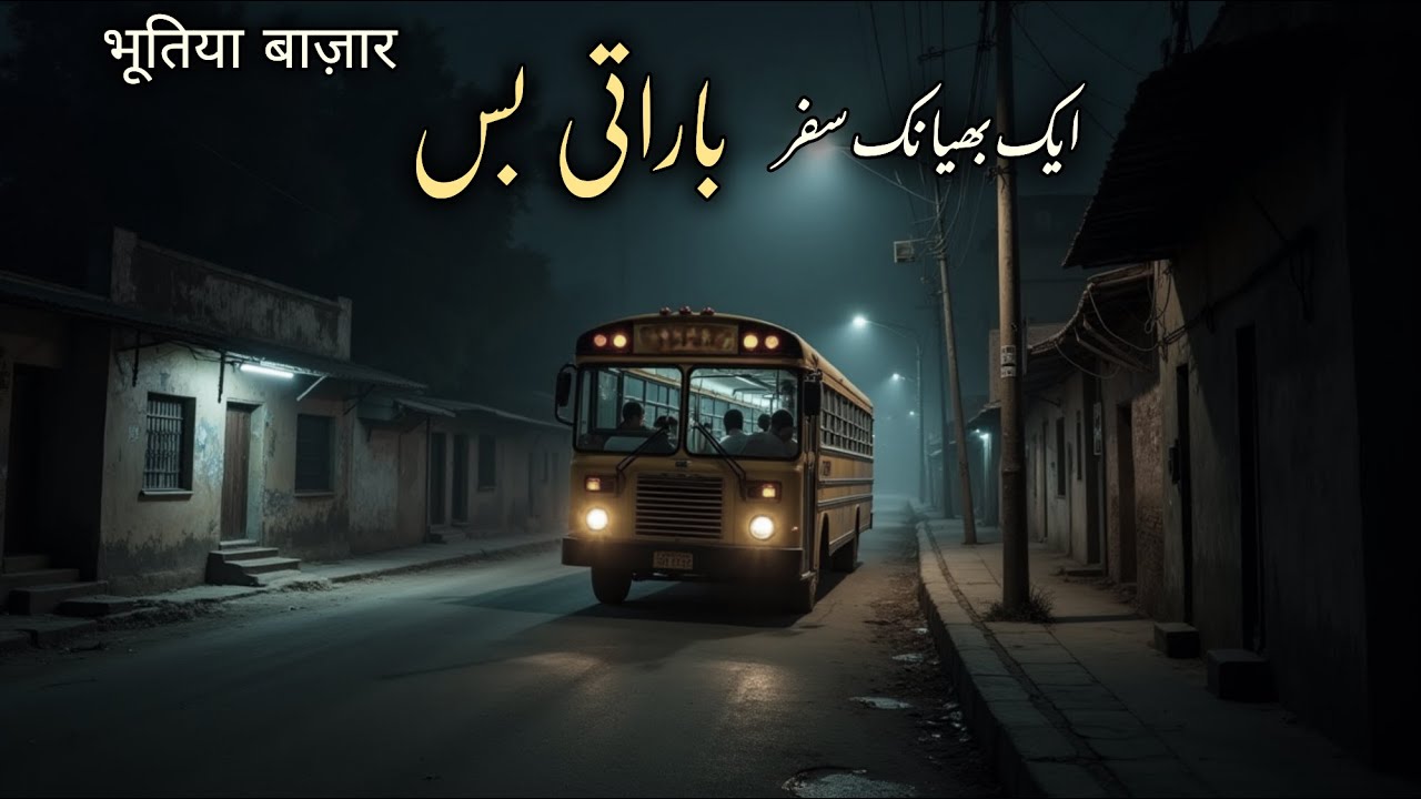 Shadi ki bus | Haunted highway Chilling story😨 | Highway Horror Story | Qabristan Challenge