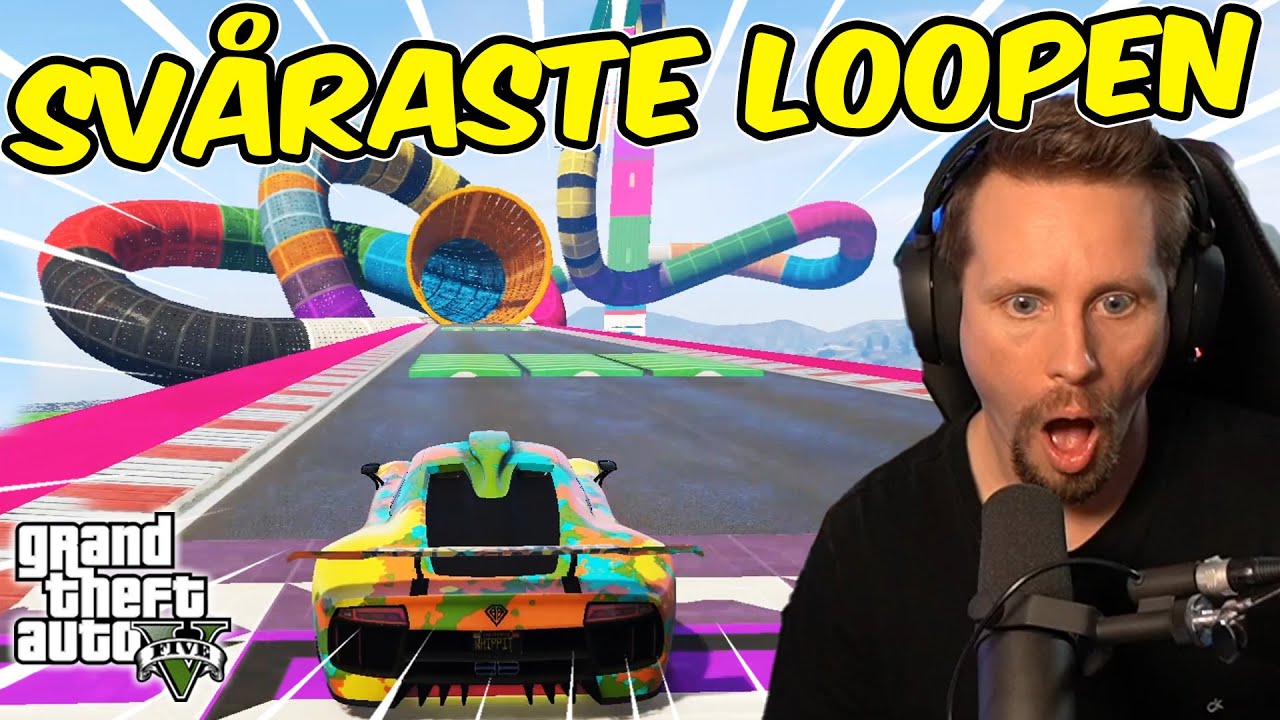 SVÅRASTE LOOPEN JAG KÖRT I GTA 5 med SoftisFFS