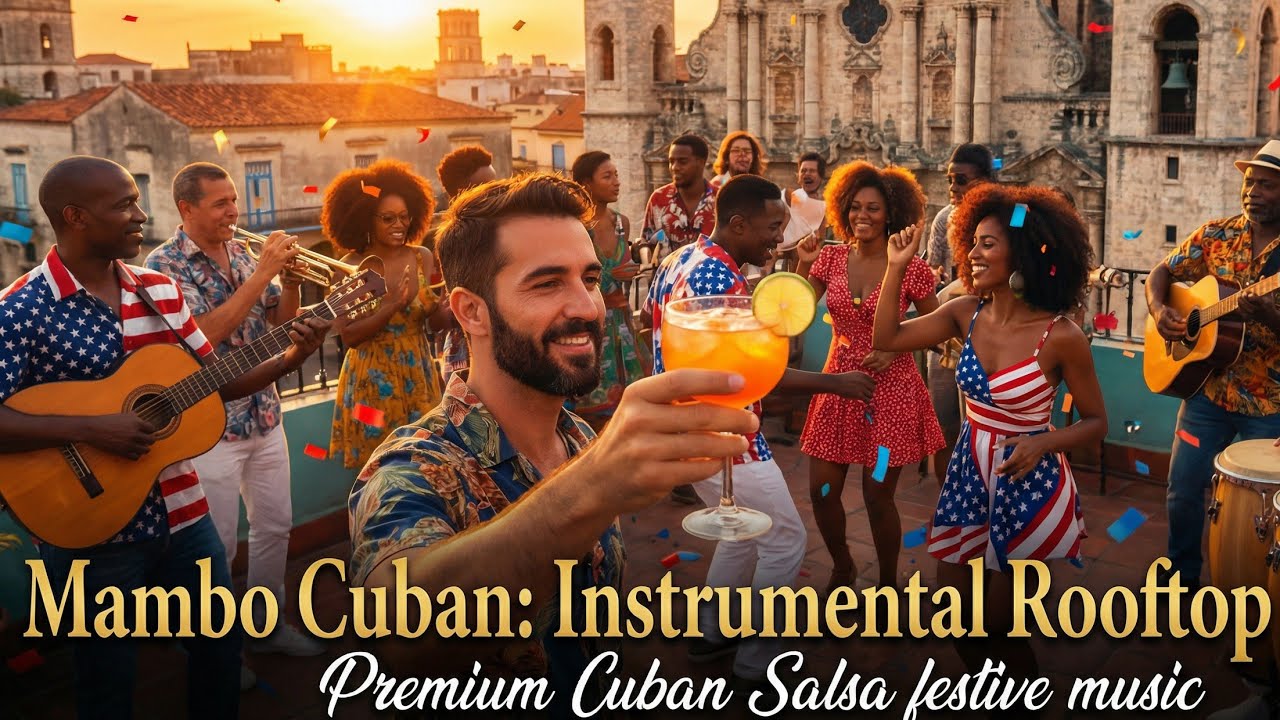You're Invited: A Rooftop Cuban Jazz & Salsa Fiesta (No Words, Just Vibes)