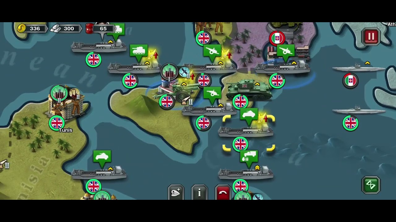 Сицилийская операция (в игре World Conqueror 3)