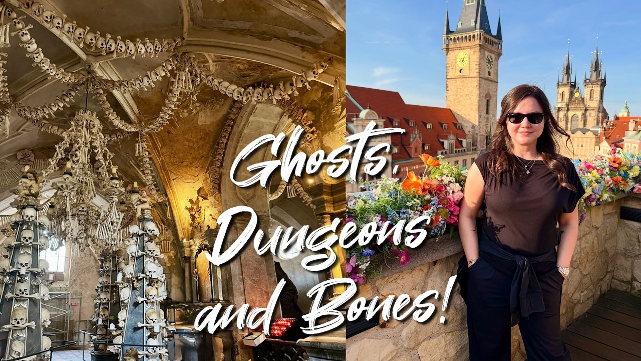 Ghosts, Dungeons, & Bones On My Last Day In Prague!