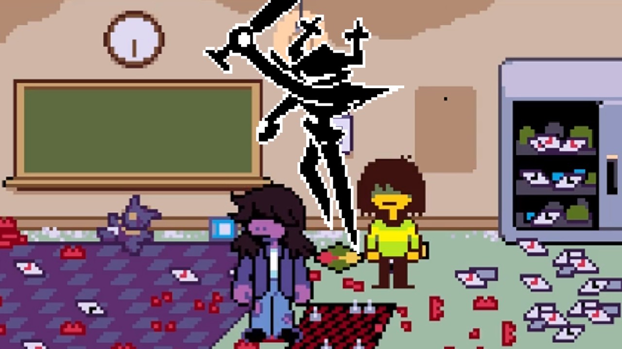 The Knight can fight us in the Lightworld | Deltarune theory