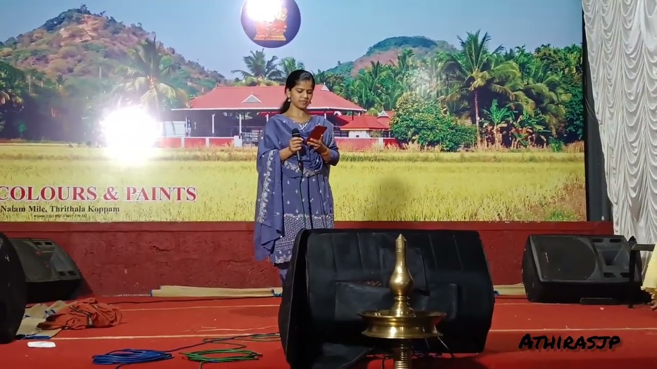Aapathi kim karaneeyam.. by Athira Sreejishnu at Nedumbrakkad Bhagavathi temple| #attukaltemple 