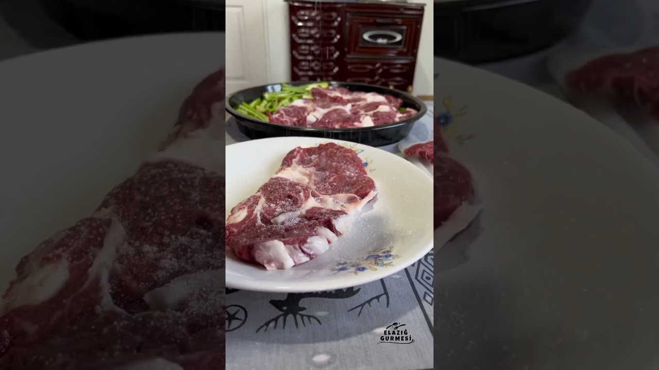 Elazığ&rsquo;ın Palu tavasını yapıyorum mekanda￼