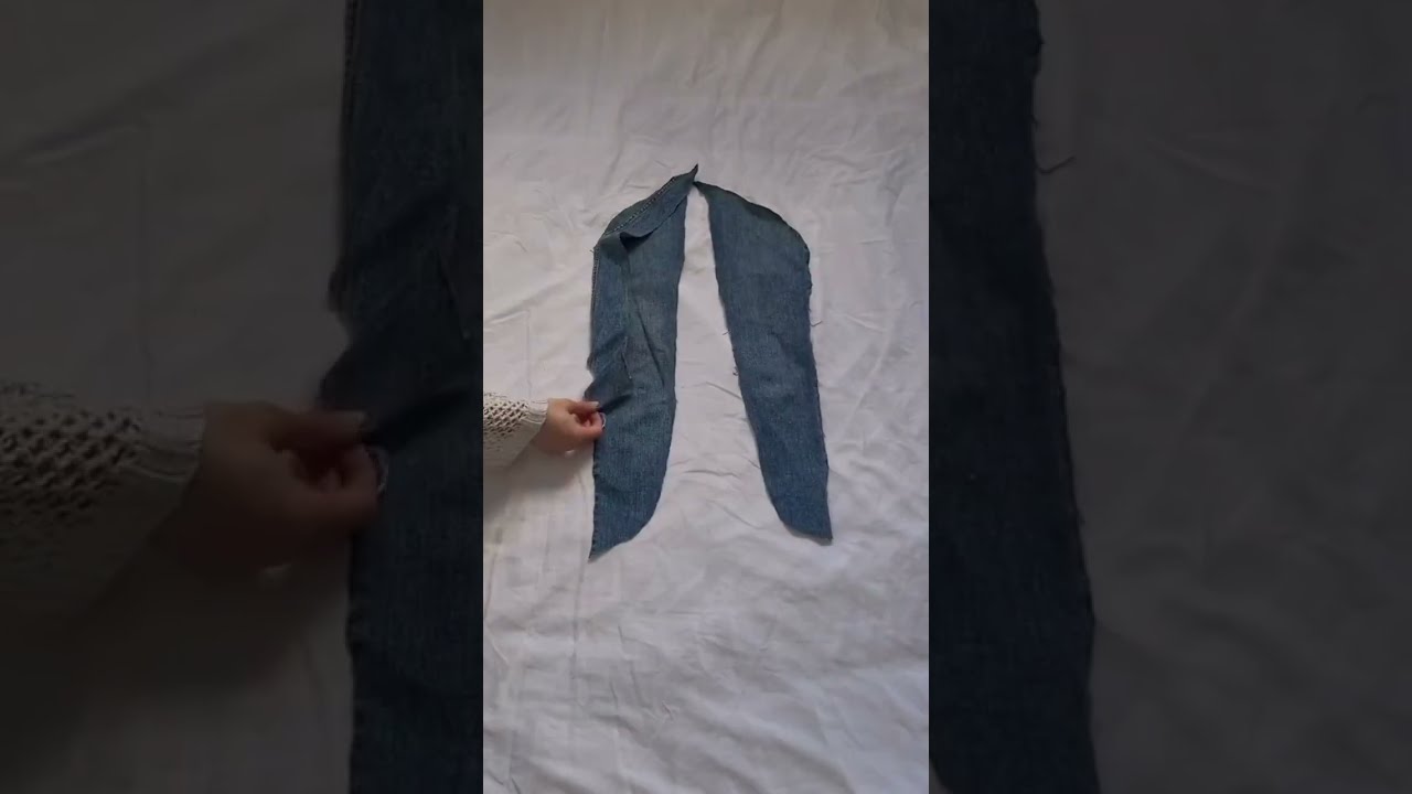 DIY Jeans Ideas #fashion #cute #shorts #viral #trending #diy #asmr  #reels #tiktok #new #god