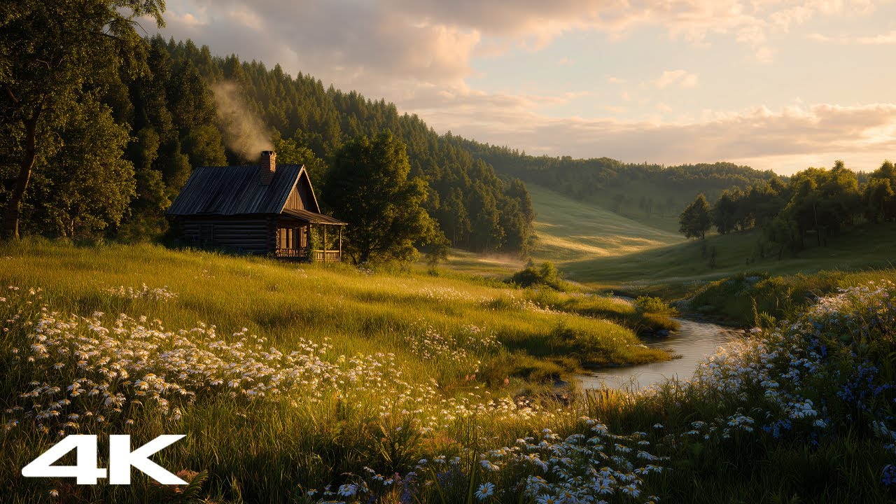 Relaxing Nature Ambience Meditation 🌼 Good Morning Spring Nature Therapy 🌷 Soothing Healing Sounds