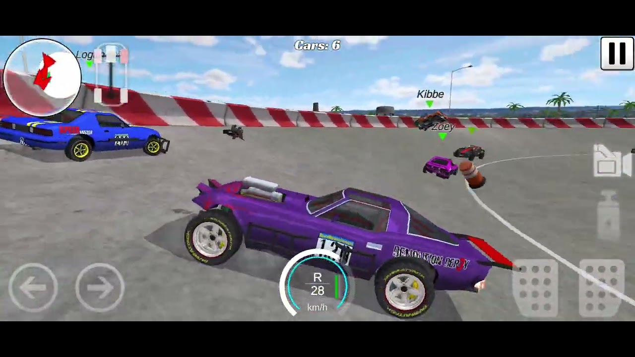 Volvimos a jugar a las carreras 🏎️ en 2026:y los choque 💥;⁠)