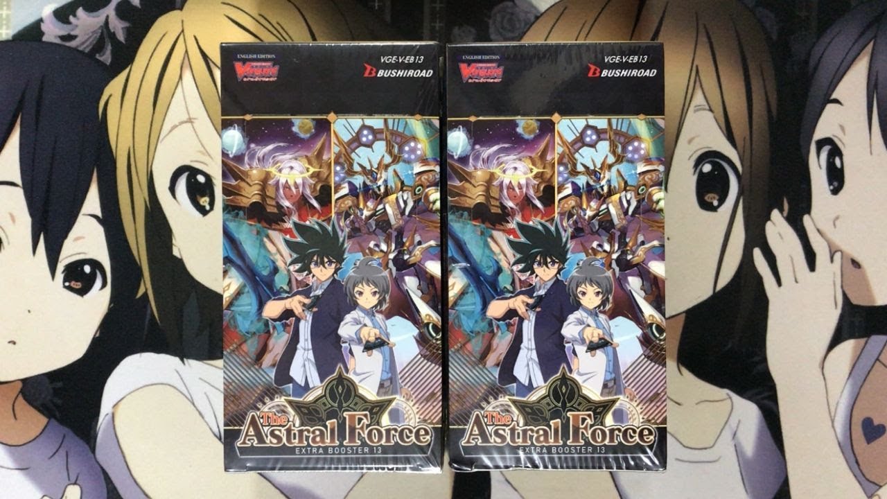 Opening Two Cardfight Vanguard The Astral Force Extra Booster Boxes