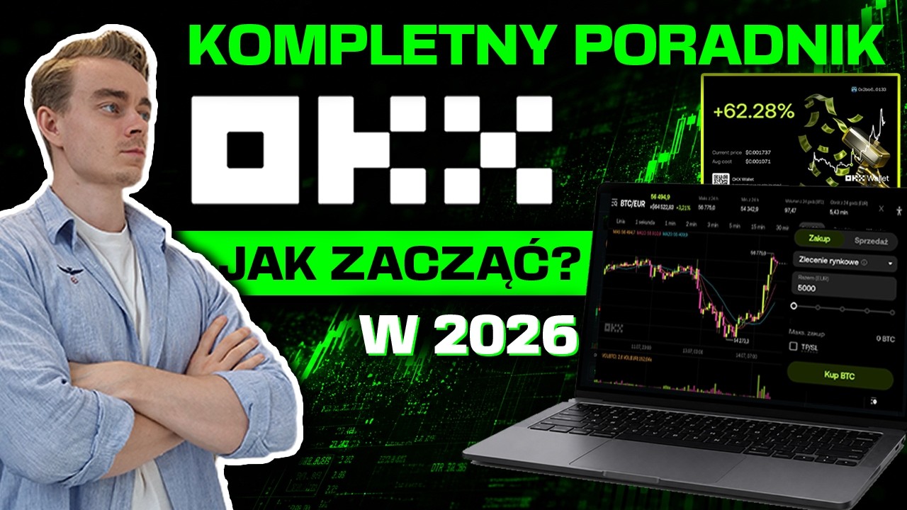 ⚫️ PORADNIK GIEŁDA OKX w 2026: WPŁATA, DŹWIGNIA, BONUSY i TRADING - Wytłumaczone dla Początkujących
