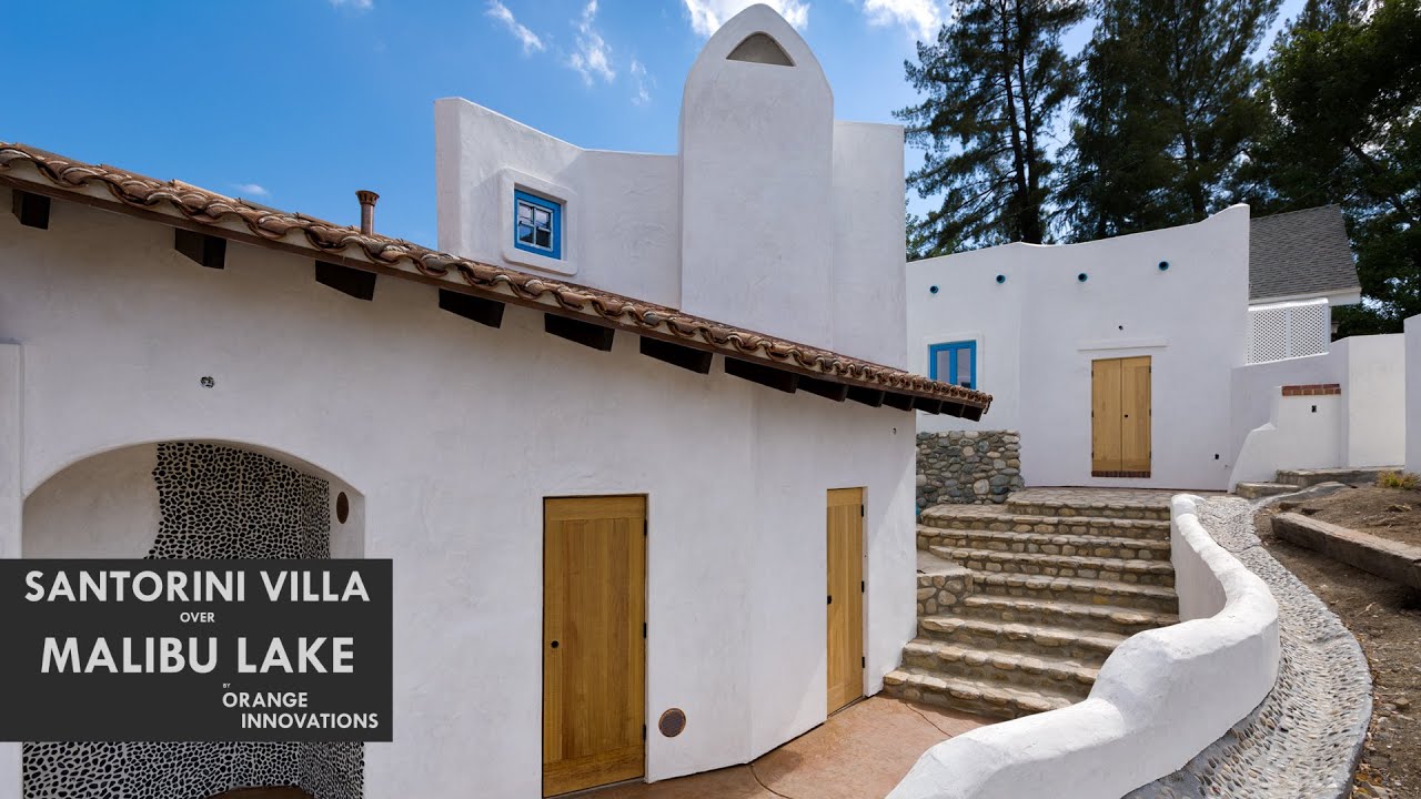California Architecture Design #36 | Santorini Villa by Orange Innovations Inc. | Agoura Hills, CA
