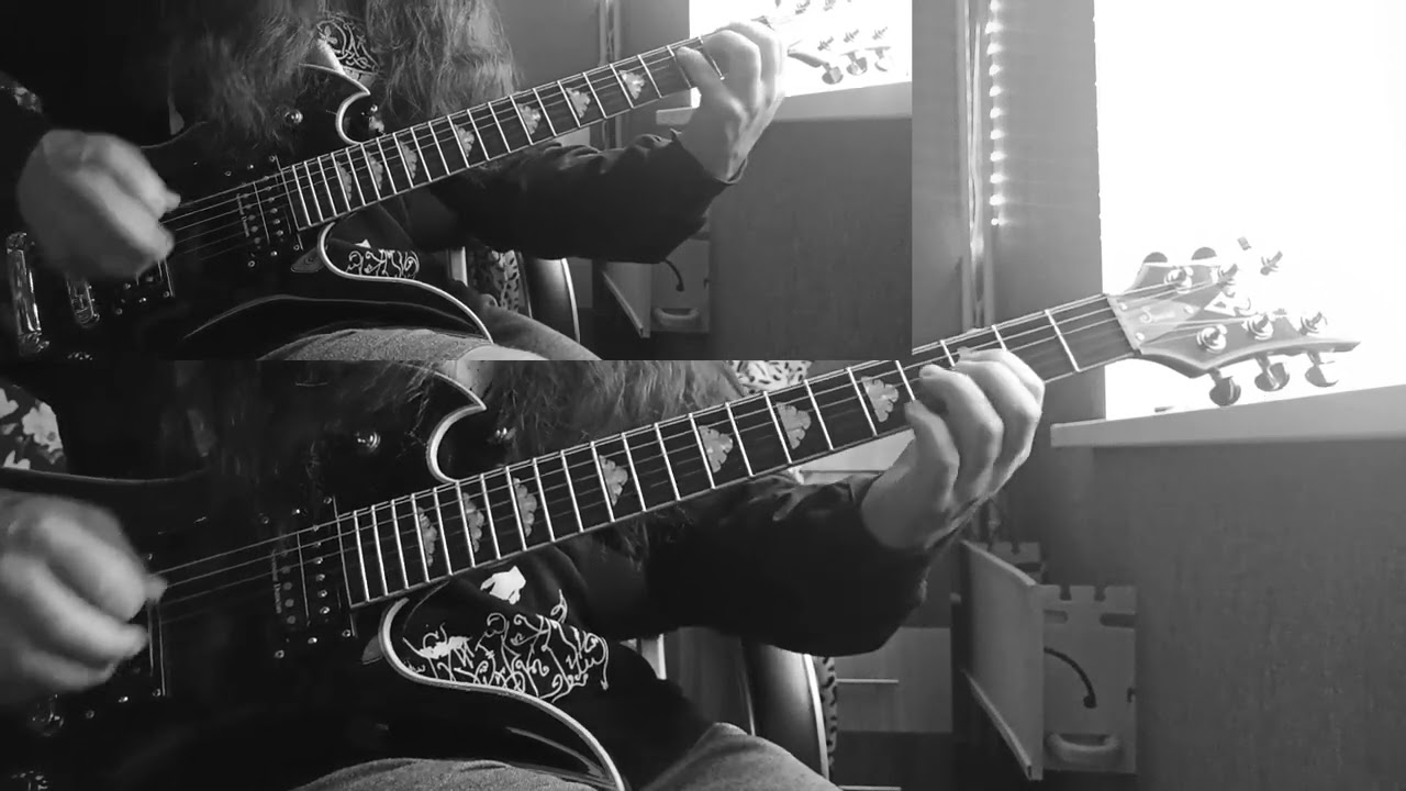 Satanic Warmaster - Bafomet (guitar cover)
