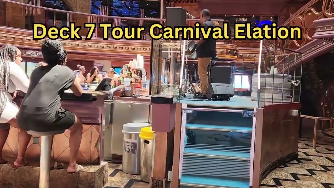 Deck 7 Tour Carnival Elation