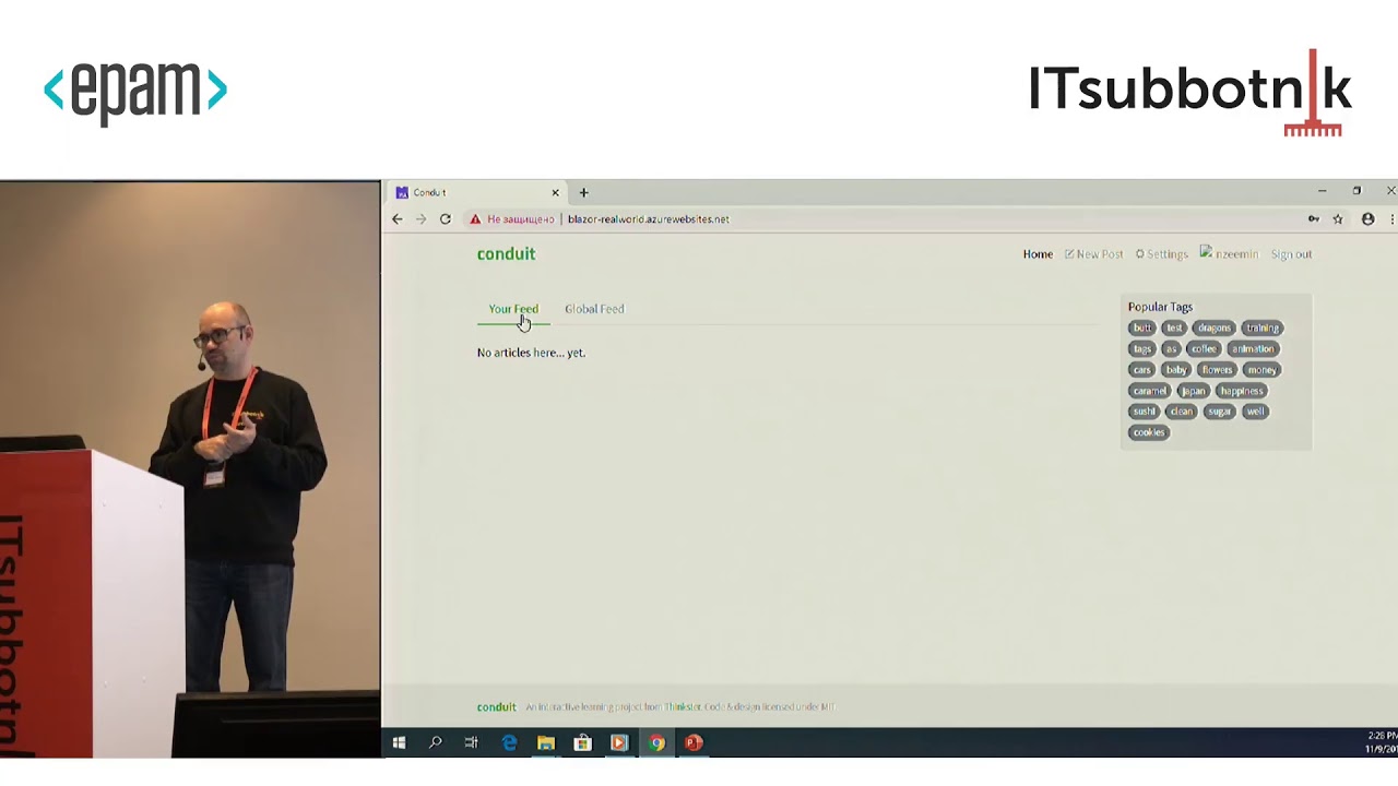 Прямая трансляция пользователя EPAM ITsubbotnik St.Petersburg NET DEVOPS