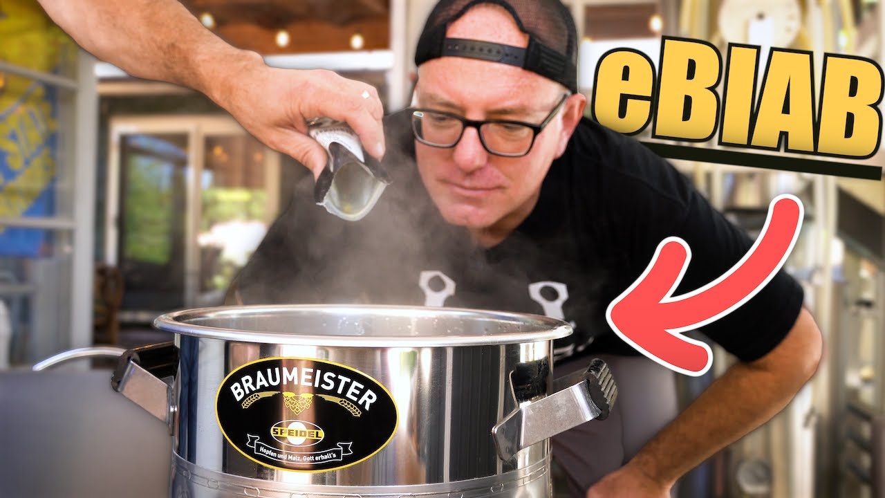 Затирание и кипячение на электрической пивоваренной системе Braumeister Plus, часть 2 | MoreBeer!