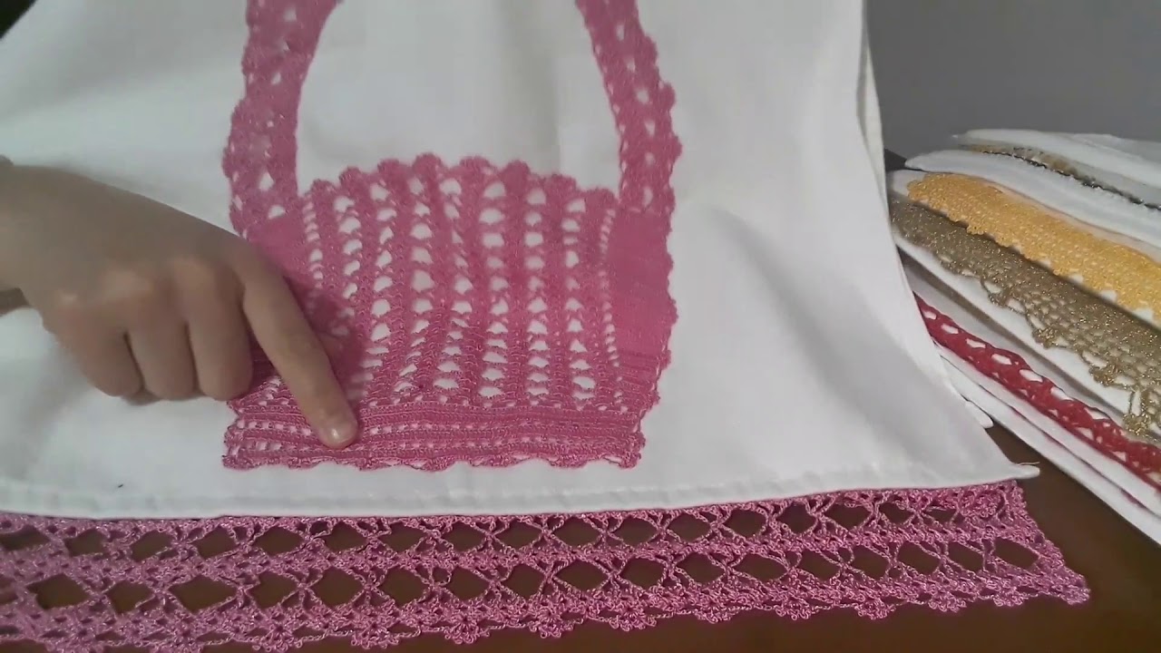 Dantel Havlu Kenarları .. KENDİN YAP LACE 